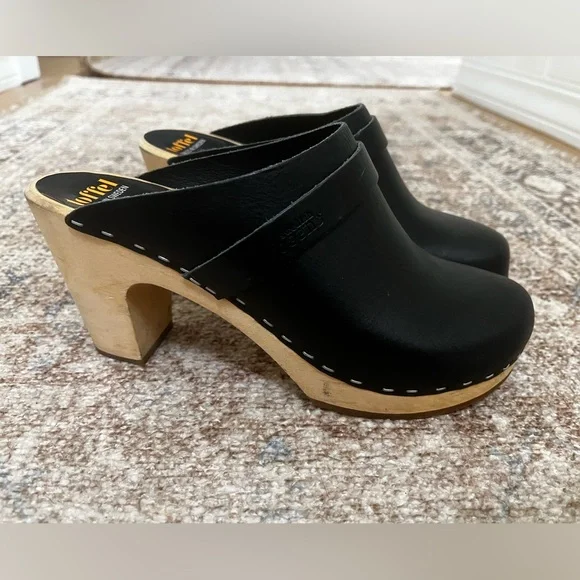 Swedish Hasbeens | Shoes | Swedish Hasbeens Toffel Black  display picture 1